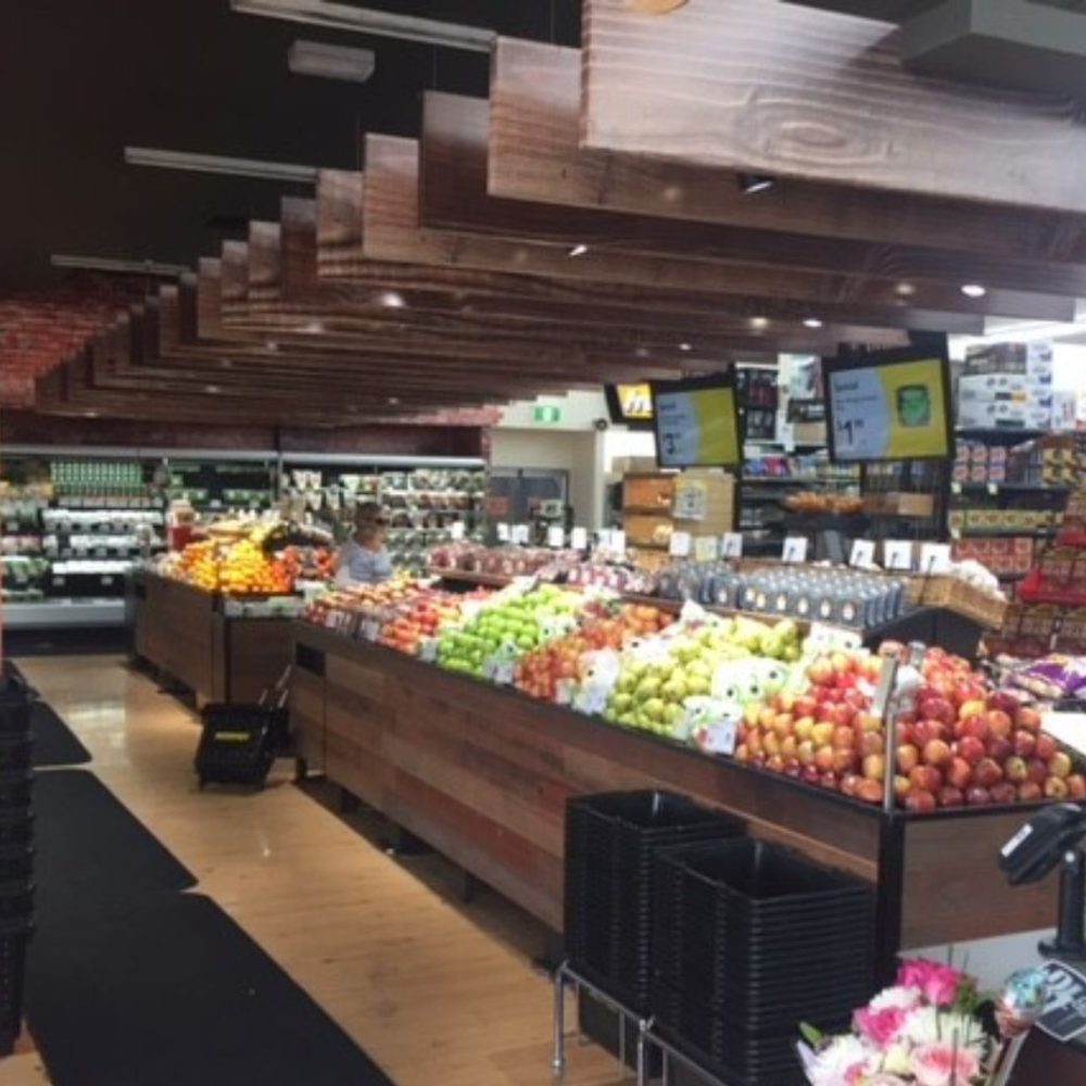 Grocery store retail fitout Brisbane QLD